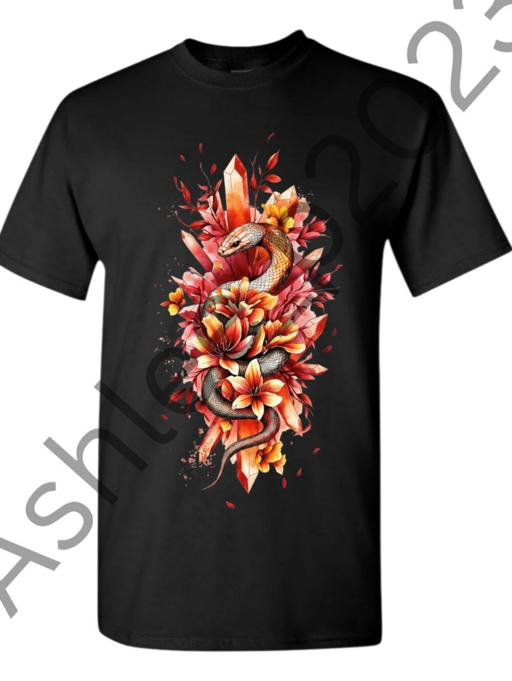 Snake Unisex Short Sleeve Graphic Shirt